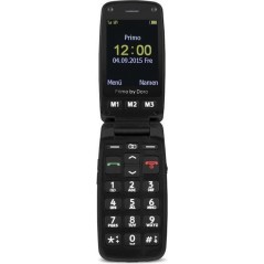 DORO Primo 406 24 Black-Silver - The Perfect Easy-to-Use Phone for Seniors!